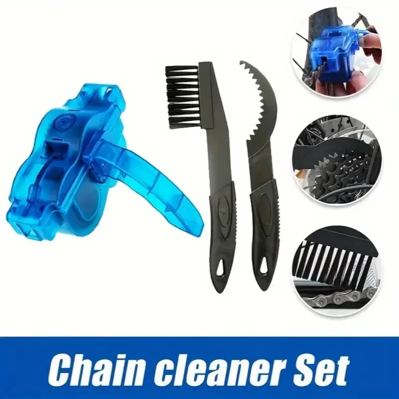 Bicycle Chain Clean Brush Cleaner Bicycle Chains Gear Grunge Brush Cleaner Bike Wash Tool Set Bicycle Repair Tools