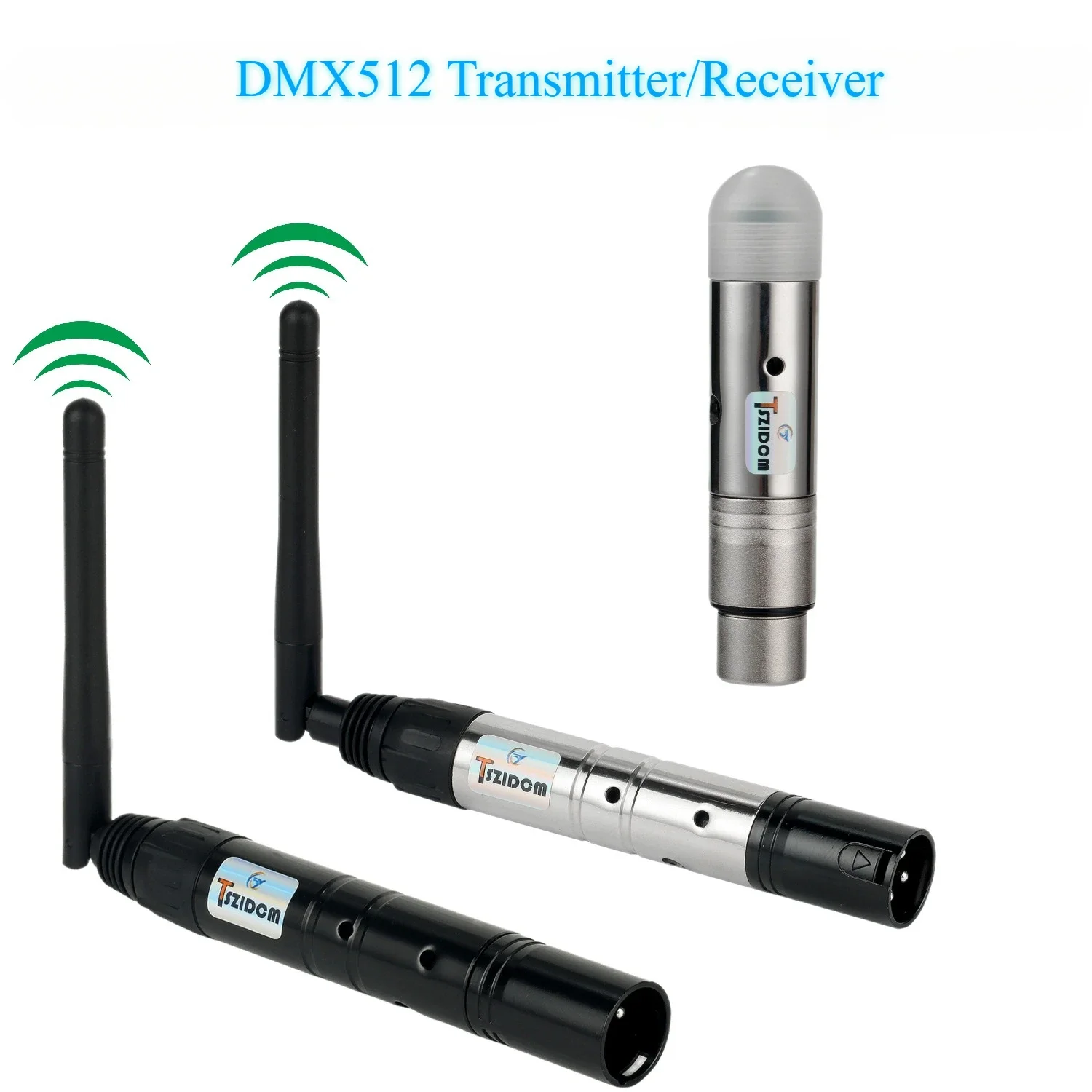 Wireless DMX512 Transmitter 2.4G Signal Transceiver Control Receiver Stage Lights Moving Head Light Dedicated Accessory 2025 New