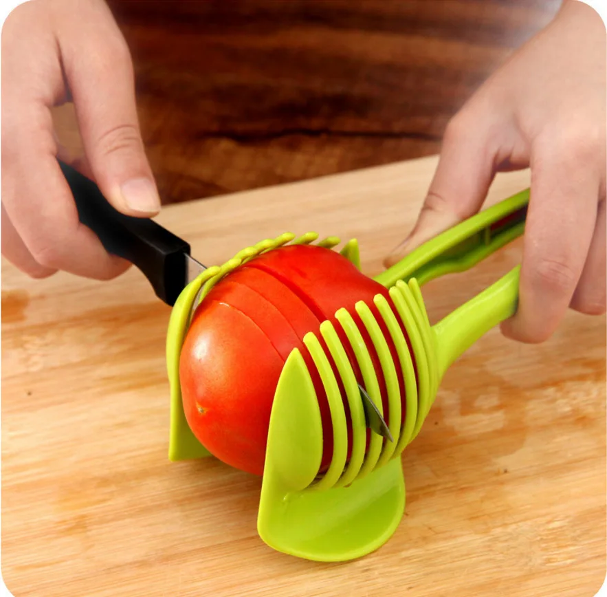 

Auxiliary Slicer Multifunctional Fruit divider with handle Tomato Tomato Lemon slicer Household kitchen gadgets and accessories