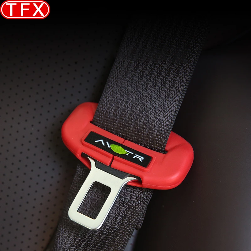 For AVATR 11 2023 2024 Car Styling Seat Belt Protective Rubber Cove Safety Head Anti-collision Shell Cover Interior Accessories