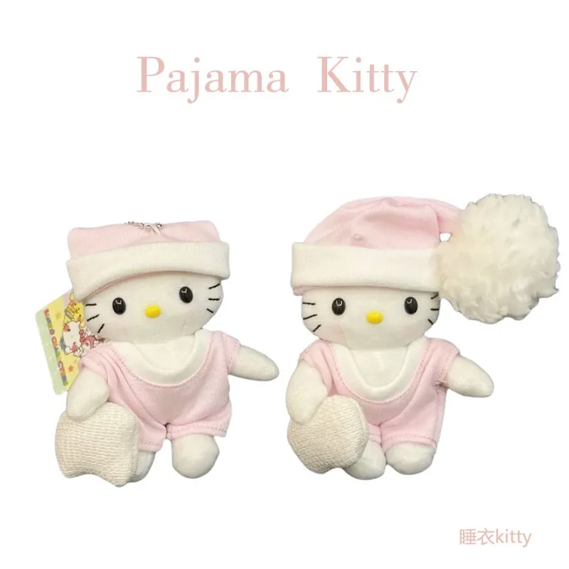 Sanrio Cartoon HelloKitty Plush Keychain Pendant Kawaii Daily Backpack Personalized Fashion Accessories Friends Holiday Gifts