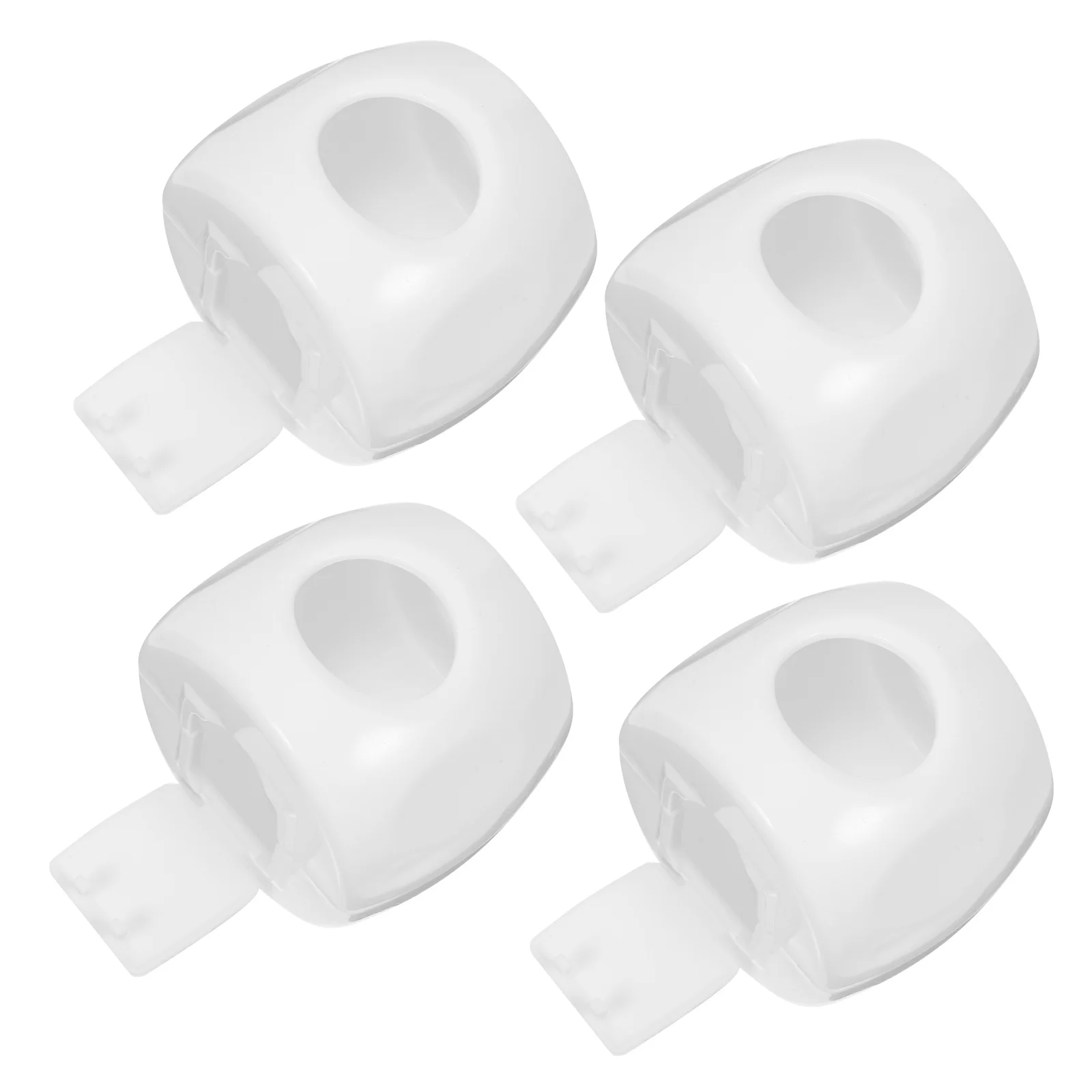 

4pcs Covers Child Proof Baby Safety Lock For Toddlers Kids Home Use Baby Proof Door Knob Covers Child Door Knob Locks