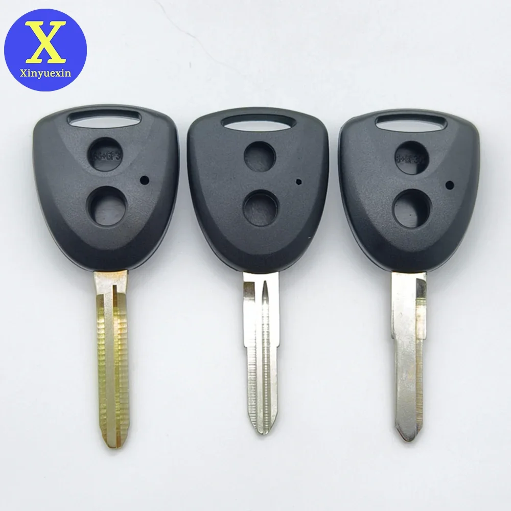 Xinyuexin Remote Car Key Shell for Toyota Avanza Wigo Grand 2016-2018 for Daihatsu Xenia Alza Myvi Axia Keychain Accessories