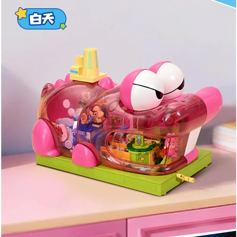 

Конструктор Keeppley Crayon Shin-chan: Фабрика печенья Коджияма, строительные блоки, подарок для девочек