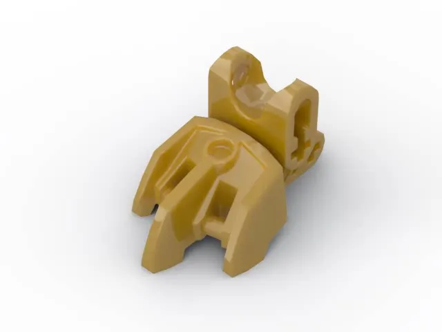Small particle building block MOC 15976 hero factory foot 3X5X2 ball socket biochemical parts three-toed claw spare parts