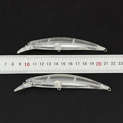 Imagen 2 del producto 10 Uds. Señuelos de Pesca hundidos sin pintar cuerpo SPEARHEAD RYUKI 110S 25g Minnow Wobbler señuelo plástico Bass Pike Pesca cebo Artificial