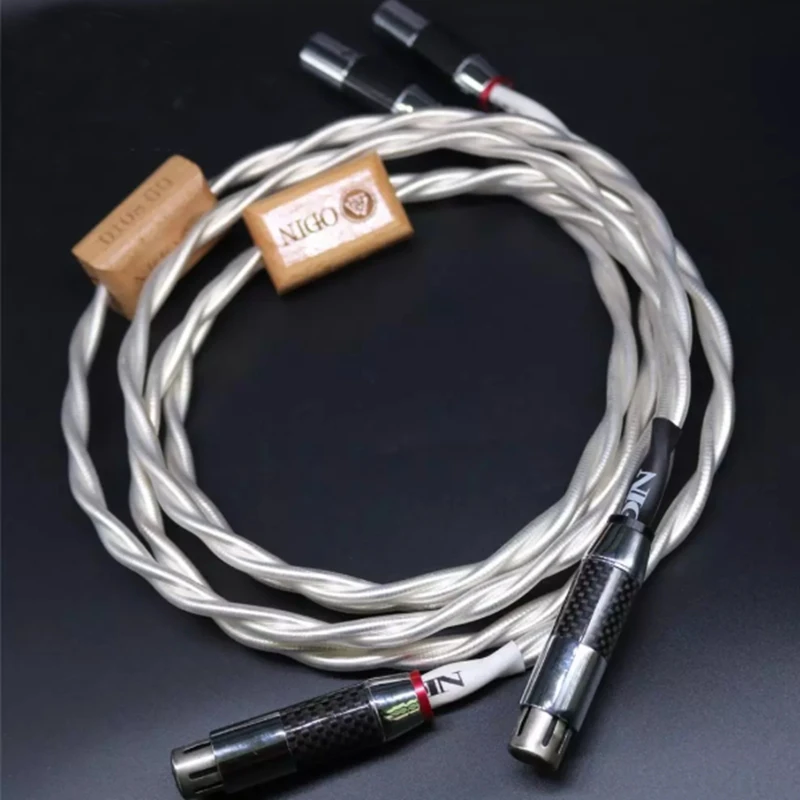 HIFI ODIN NORDOST High Quality 3 pins Female XLR to Male XLR Balanced Line Cable XLR cables Audio Wire