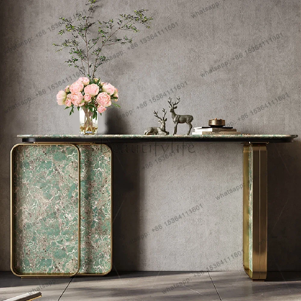 

Luxury Beauty Console Table Modern Design Premium Nordic Console Table Trendy Living Room Wohnzimmer Tisch Home Furniture