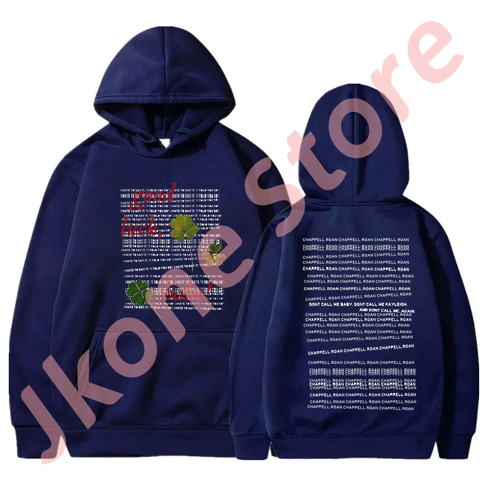 Sudadera con capucha Chappell Roan para hombre y mujer, ropa de calle a la moda con estampado de princesa del Medio Oeste, ideal para invierno