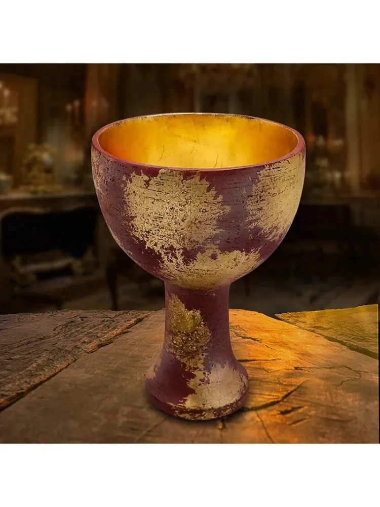 Indiana saint Graal Jones tasse artisanat résine réplique Halloween Cosplay accessoire rétro trophée