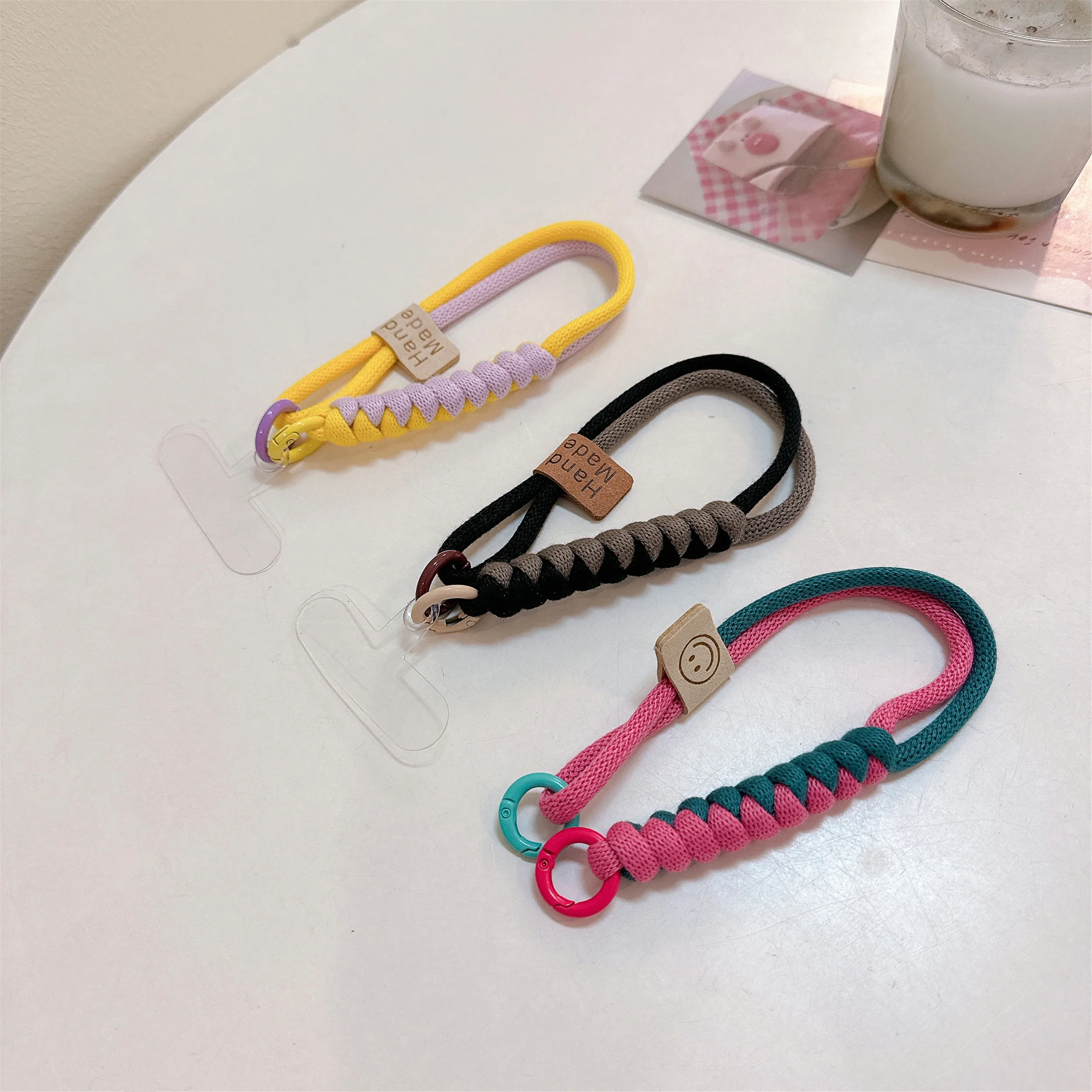 New Fashion Creative Mobile Phone Lanyard Wrist Strap Multi-Purpose Convenient Wrist Rope Pure Manual Lanyard