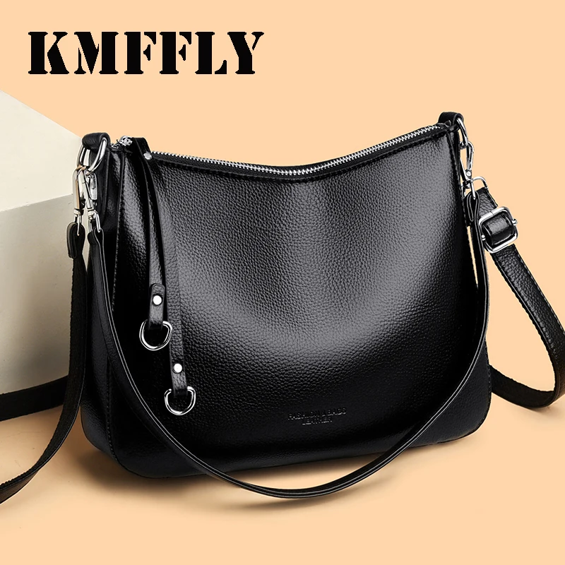 

Женская модная сумка через плечо большой вместимости, городская, в простом стиле, из ПУ-материала, в форме ведра, с застежкой-молнией