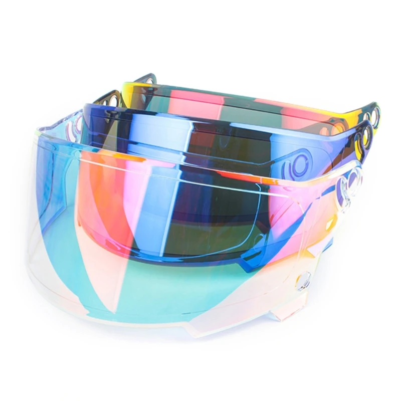 Motorbike Helmets Visors Lens Windshield Replacements for Helmets Lens Shield UV Protections