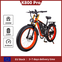 KETELES K800 PRO Electric Bicycle 2000W Motor 48v23ah Battery Ebike 26*4 inch fat tire Mountain off-road Electric Bike