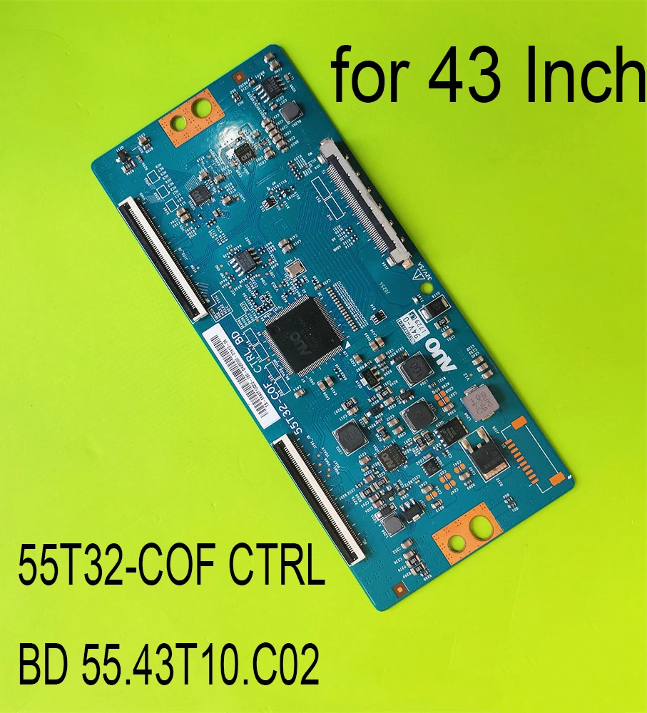 T-CON Logic Board 55T32-COF CTRL BD 55.43T10.C02 is for 43S405TCAA 43S405TDAA 43S421LEAA 43S421TEAA 43S425 43S425LACA 43S425TACA