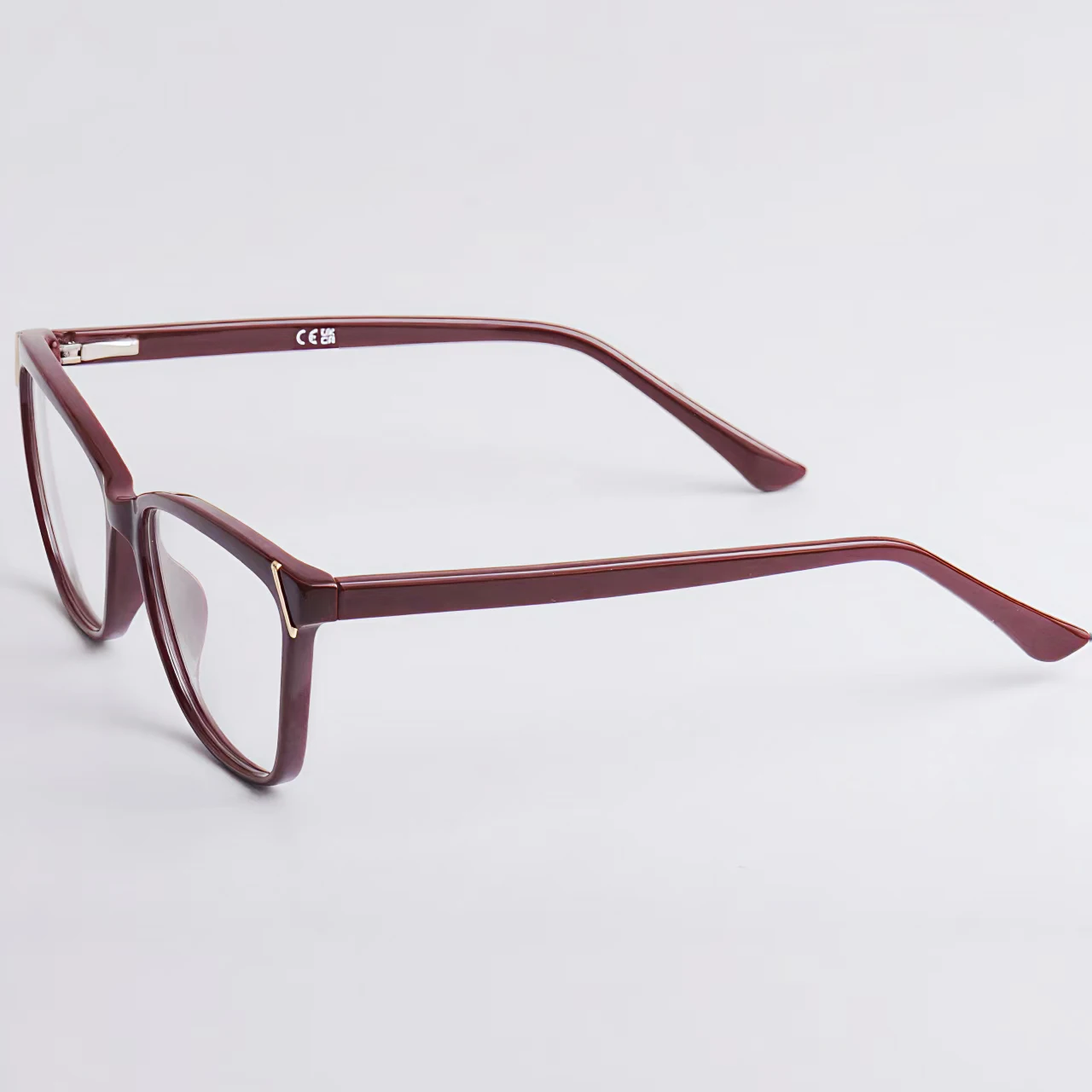 Fytoo Women's Reading Glasses, Rectangular Frame, Lightweight Tr Material, Stylish Burgundy Color, Comfortable for Daily Use