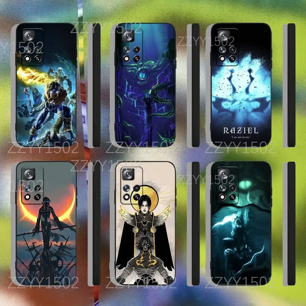 Funda de TPU suave S-Soul Reaver Raziel Game para Samsung S25,S24,Ultra,S20,S30,Plus,S22,S23,Ultra,Plus,5G