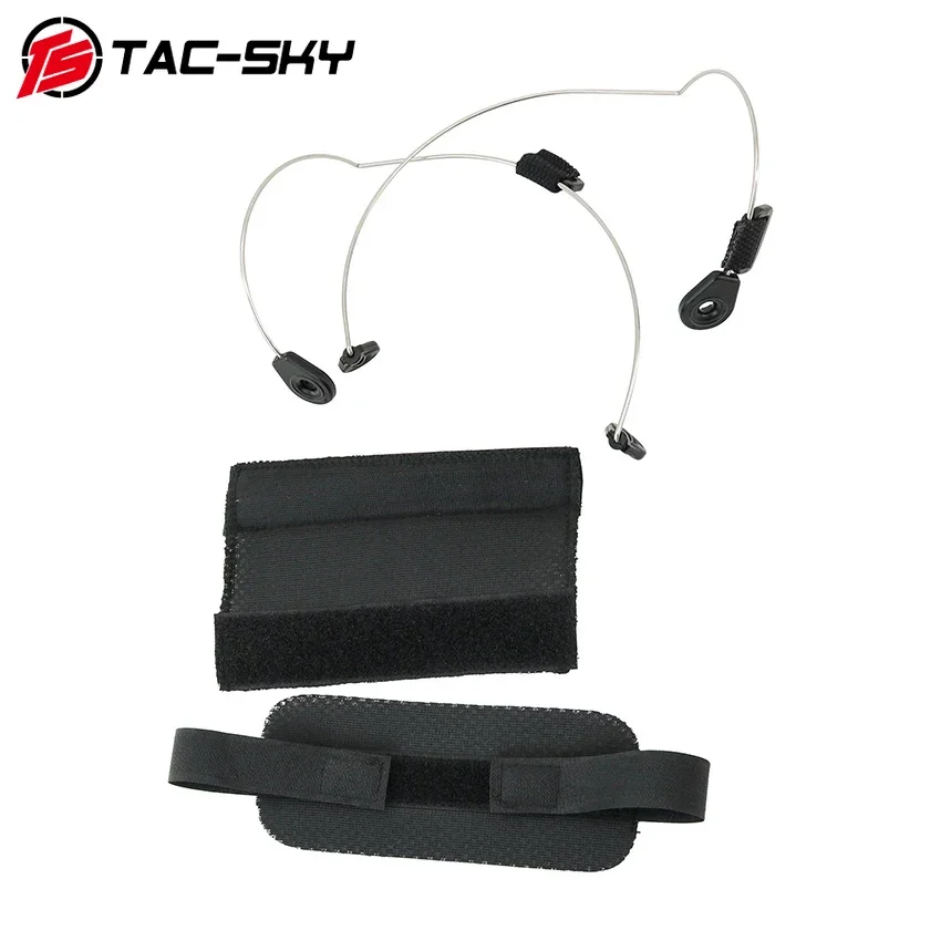 Imagem -02 - Tac-sky Tactical Headconjunto Headband Acessórios Fones de Ouvido para Earpick by Honeywell Impact Sport Tiro Eletrônico Jogos ts