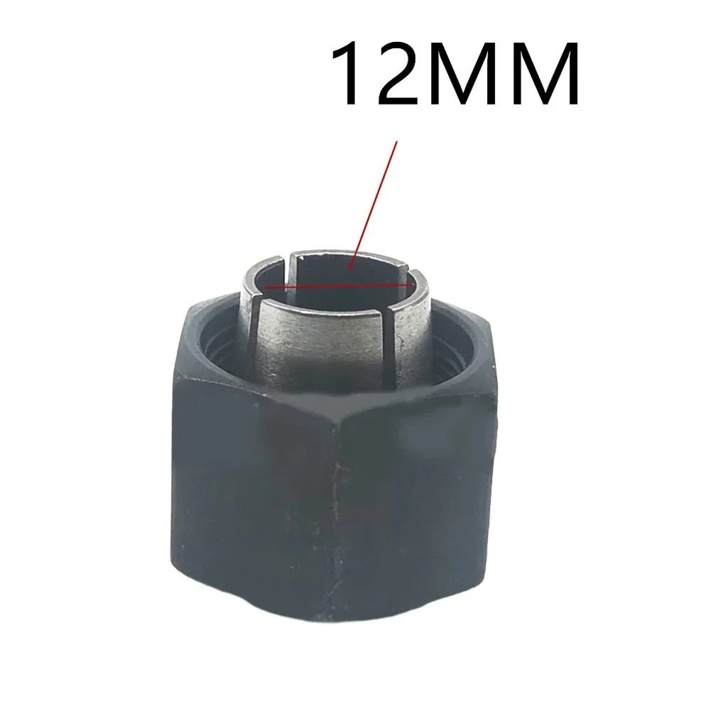 1szt 12mm/12.7mm tuleja zaciskowa do frezarki DW6212 DW616 DW618 DW621K DW616M Czarny metalowy elektronarzędzia Części Akcesoria