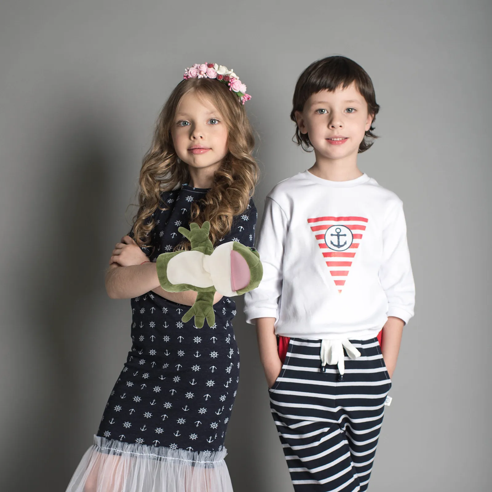 

1 шт. Кукла-лягушка на руку, милый мультяшный дизайн, интерактивная кукла для ролевых игр и рассказывания историй, для детей и родителей