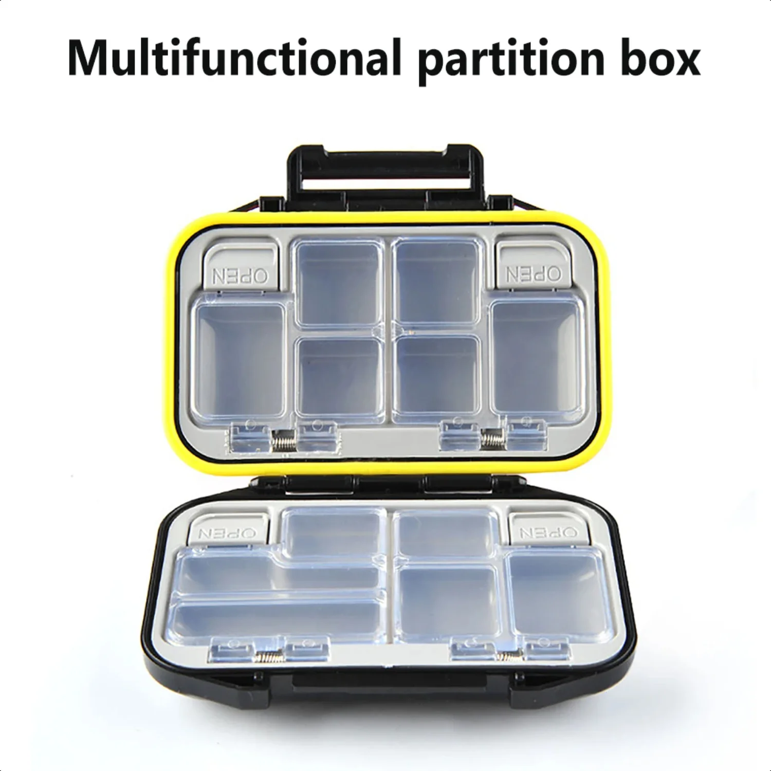 

Fishing Tackle Box Waterproof Multifunctional Fishing Lure Box Container Fishing Tool Accessories