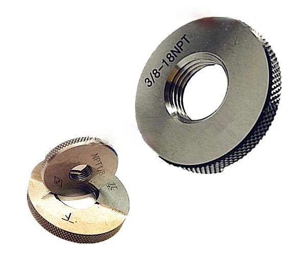 Imagem -02 - Calibre do Atarraxamento-parafuso Calibre do Parafuso Calibre da Tomada Calibre da Linha Calibre Ruído Vai-nenhum Vai Rc1 1