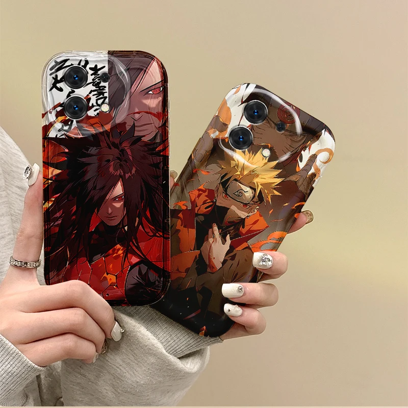 Cool Anime N-Naruto Phone Case for Redmi Note13 12 11 ProPlus 10 9 Pro 13C 12C 11S 10A K70 Silicone Transparent Soft Back Cover