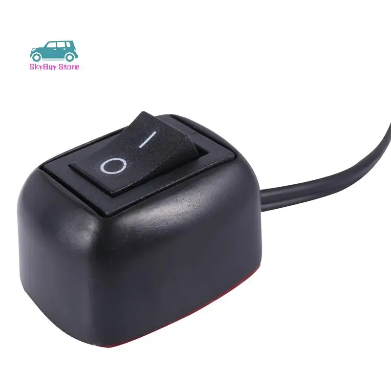 

20X Car DIY Switch Water Drop Shape Button Switch OFF/On DC 12V For Fog Lights, DRL, LED Light Bar, Etc