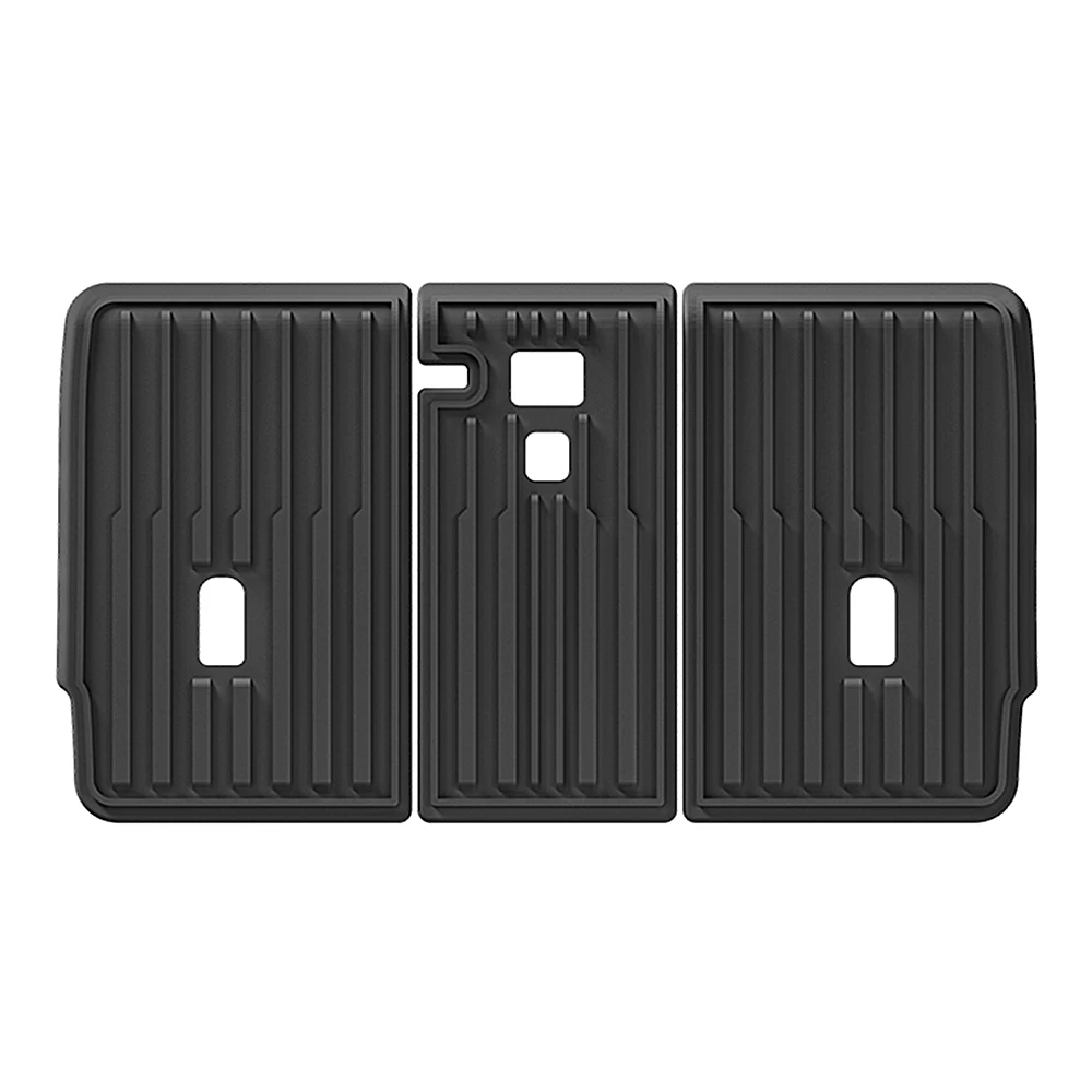 سيارة الكلمة حصيرة مسند الظهر وسادة الجذع الوسادة ل تسلا نموذج Y Juniper 2025 2026 TPE مكافحة ركلة مكافحة الأوساخ وسادة اكسسوارات السيارات الداخلية #4