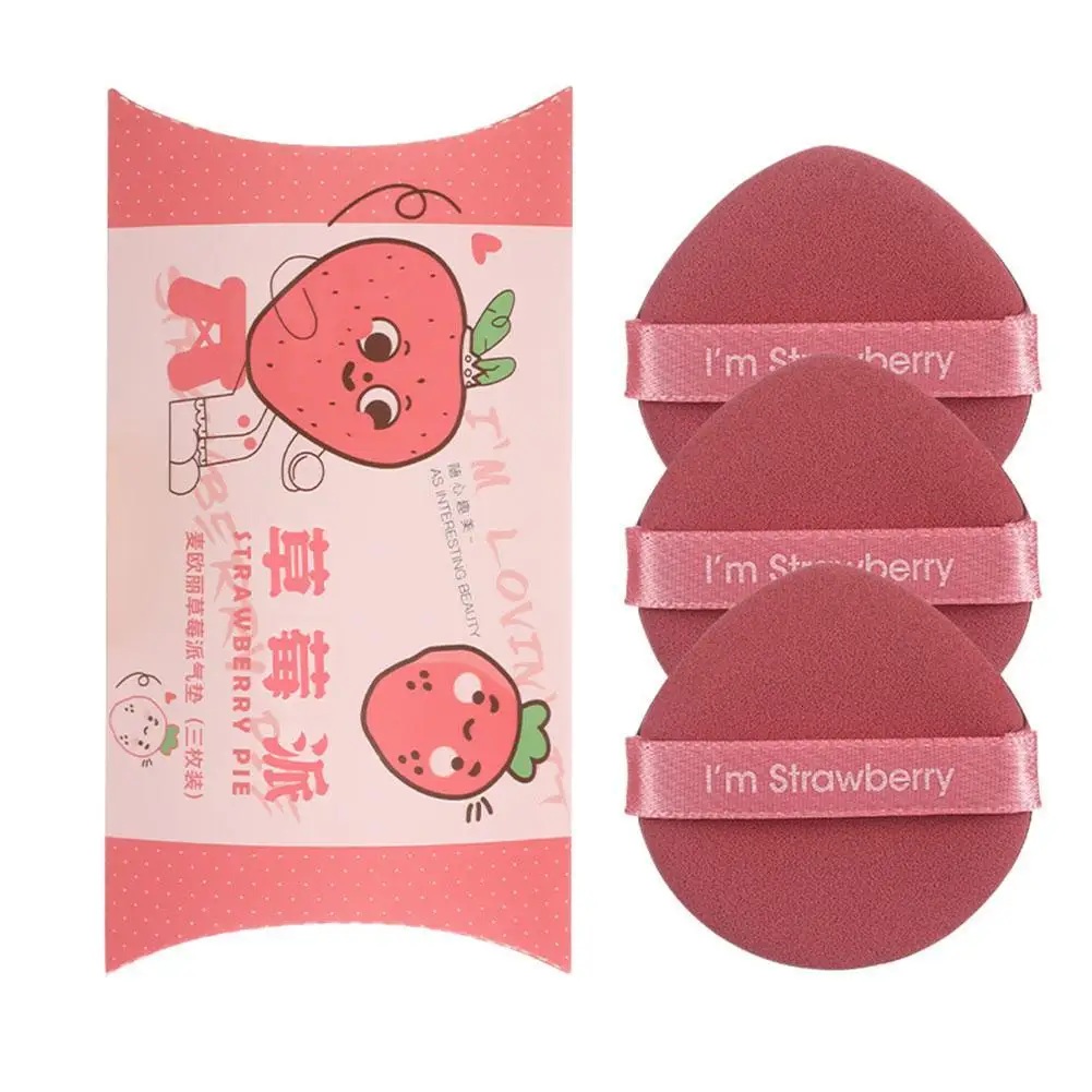 1set Powder Puff 3-style Wet Dry Dual-use Sponge Pads High-quality Soft And Comfortable Base Makeup And Facial Makeup Tools