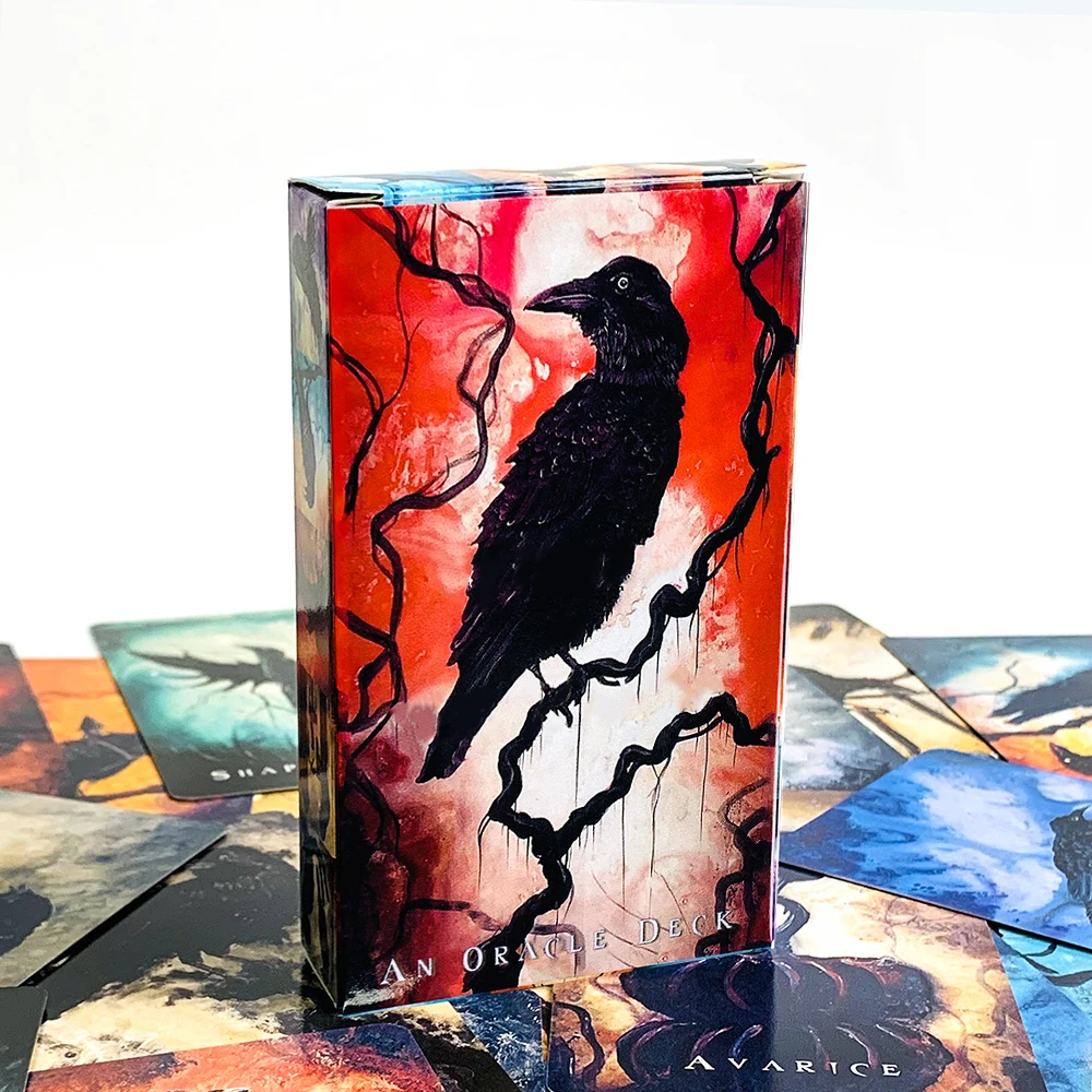 

New Oracle Deck A 53 Cards Party Board Game Unique Mystic Designs, High-Quality Cardstock, Perfect For Divination & Gift Giving
