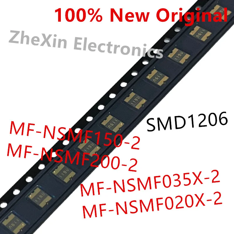 50PCS/Lot   MF-NSMF150-2 、MF-NSMF200-2 、MF-NSMF035X-2 、MF-NSMF020X-2   SMD1206  New PTC resettable fuse