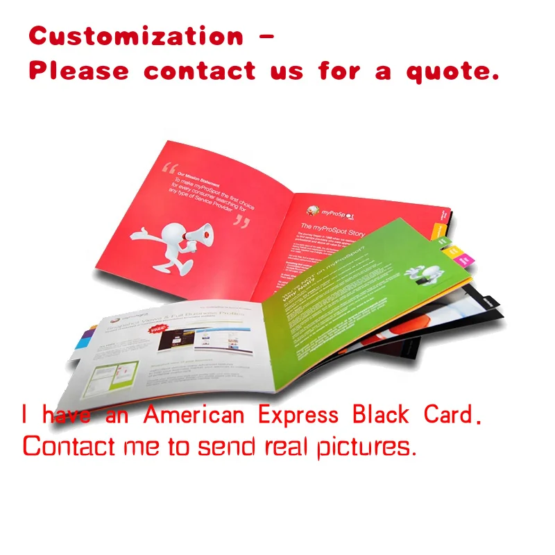 

custom.Custom Design Offset Printing Services Cardboard Three-Folding Leaflets Brochures Posters Cards Coated Paper Book Pro