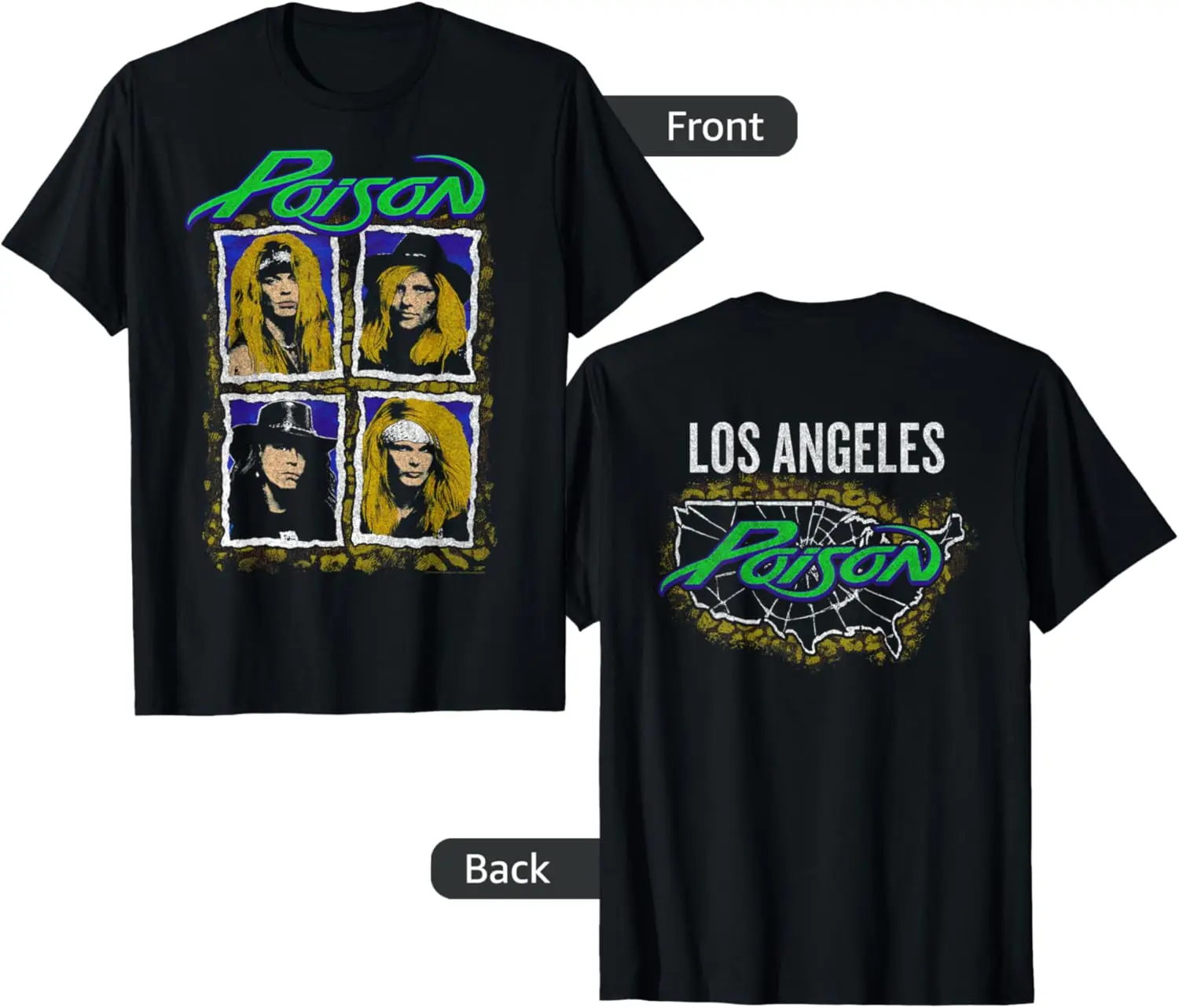 

Poison - Vintage City Los Angeles T-Shirt