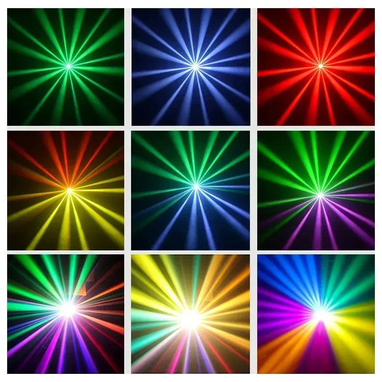 NEW 295W Dmx 14 Gobo Colors 8 Prism Moving Head Beam Light For Dj Party Disco