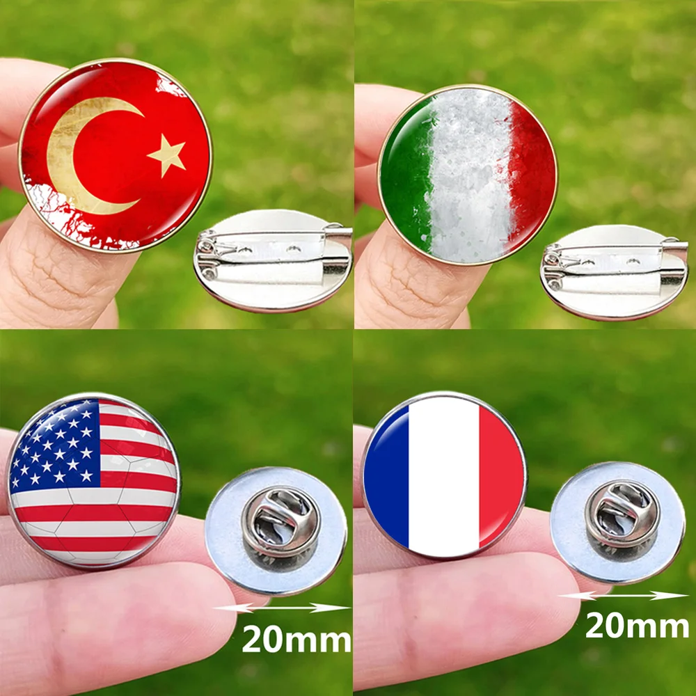 Turkey Usa Flag Pin…