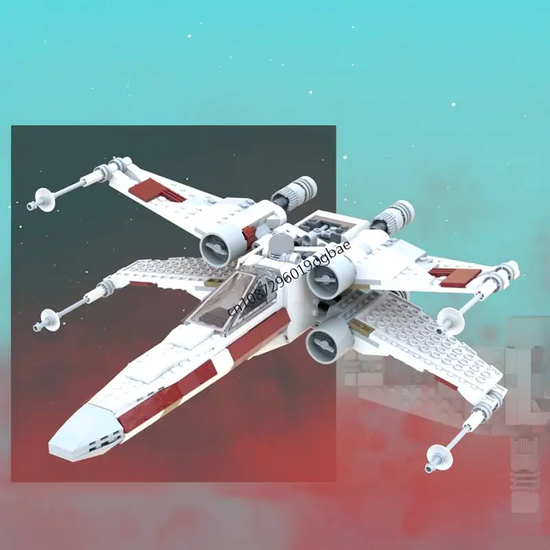 

Новый конструктор из 571 детали: Модель звездолета X-Wing из фильма «Звездные войны», креативный набор для сборки, игрушка для детей, подарок на день рождения