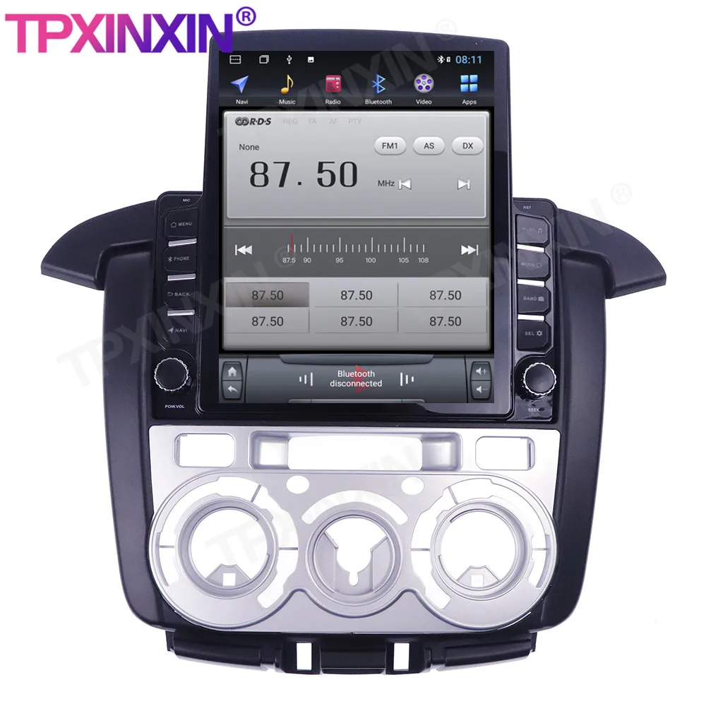 6+128G For Toyota Innova 2008-2014 Manual Android 10 GPS IPS Car Multimedia Player Head Unit Audio Radio Navigtion Tape Recorder