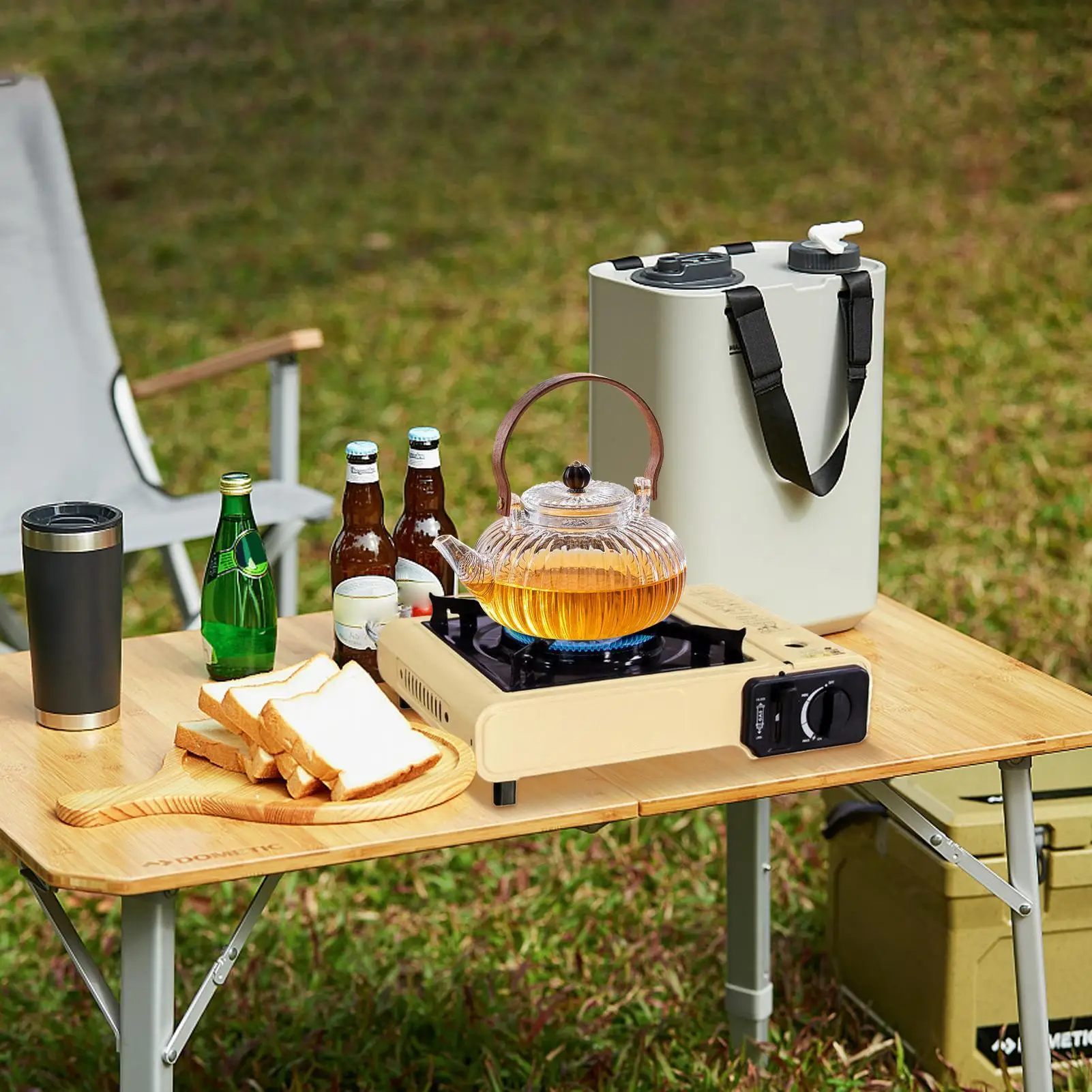 

Portable Camping Stove Portable Camping Stoves Outdoor Cooking Tools For Garden Beach Outings Picnics RV Camping Road Trips