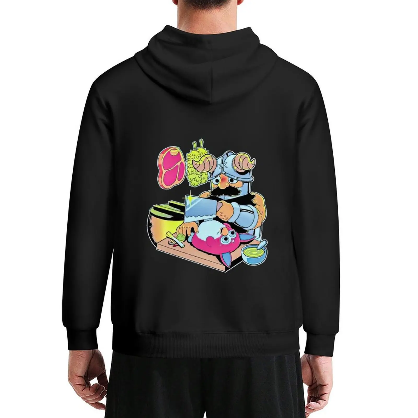 

delicious-in-dungeon-with-a-furby-tastes-like-chicken Hoodie autumn new products men's sweat-shirt set anime clothes man hoodie