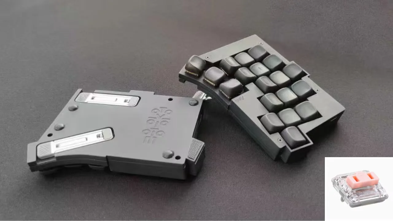 TOTEM 分割キーボード（完成品／完全無線・Bluetooth対応） 新しいトーテム 38 キーロープロファイル分割キーボードカスタムホット