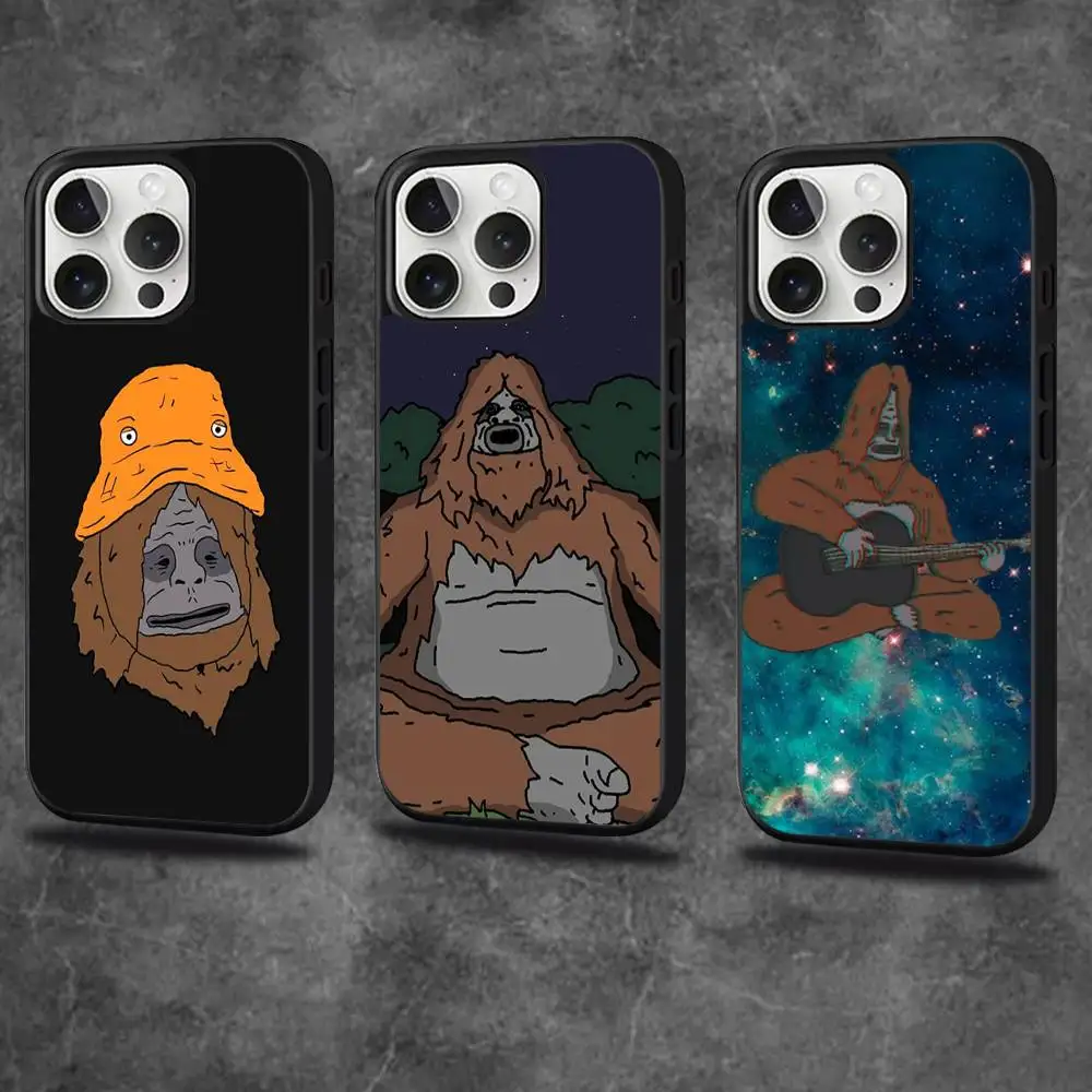 

Sassy The S-Sasquatch Phone Case For iPhone 16,15,14,13,12,11,Pro,Max,Plus,Mini,SE4,E Magnetic Magsafe Wireless Charging