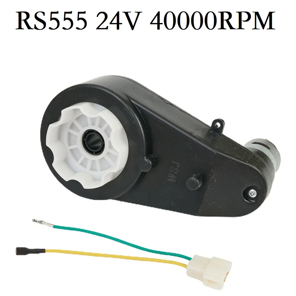 Gearbox Electric Gear Box High Speed High Torque Require No Soldering Drive Engine Electric Ride Heavy Duty 1 Pcs