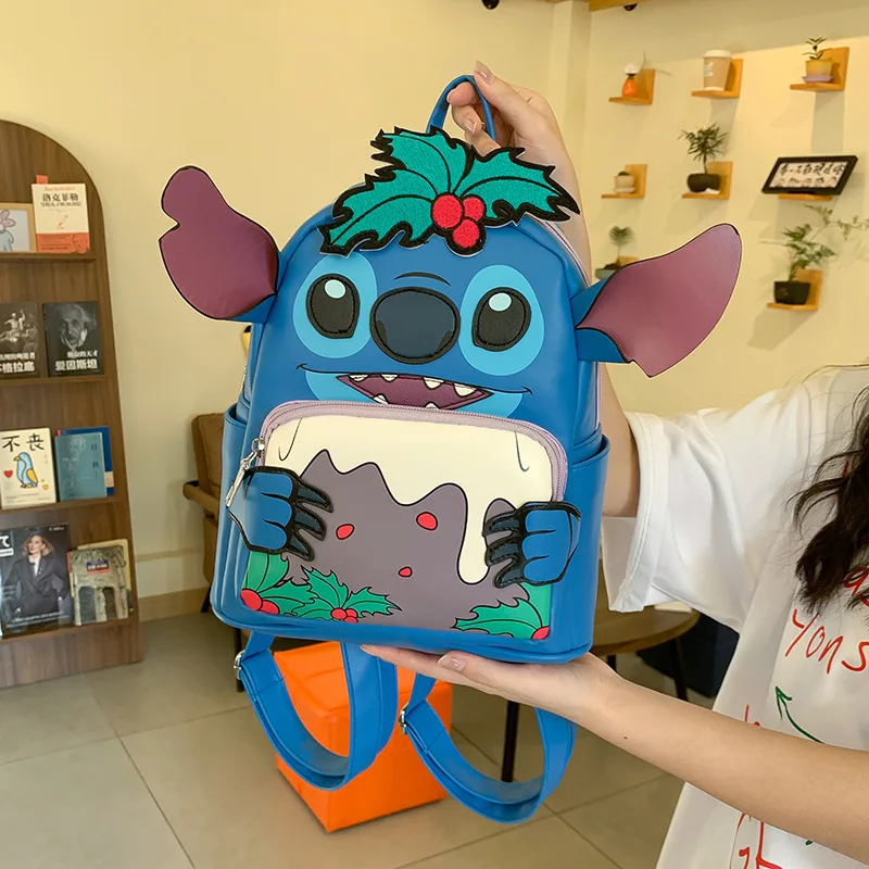 2025 ديزني جديد الكرتون طوالة ماري القط لطيف أنيق حقيبة ظهر صغيرة نزهة حقيبة ظهر صغيرة