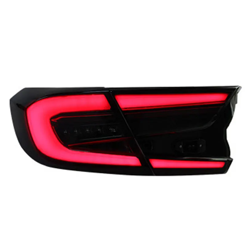 LED Tail Lights Assembly For Honda Accord 10th Gen 2018-2022 Dynamic Animation Breathing Brake lights Sequential Turn Signal