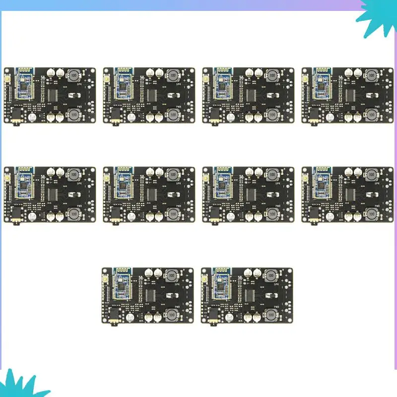 

ABZW 10X TWS TPA3118 Amplifier Audio Board Amplificador AUX 30W/20W BK3266 5.0 Bluetooth Receiver HY5066MTWS