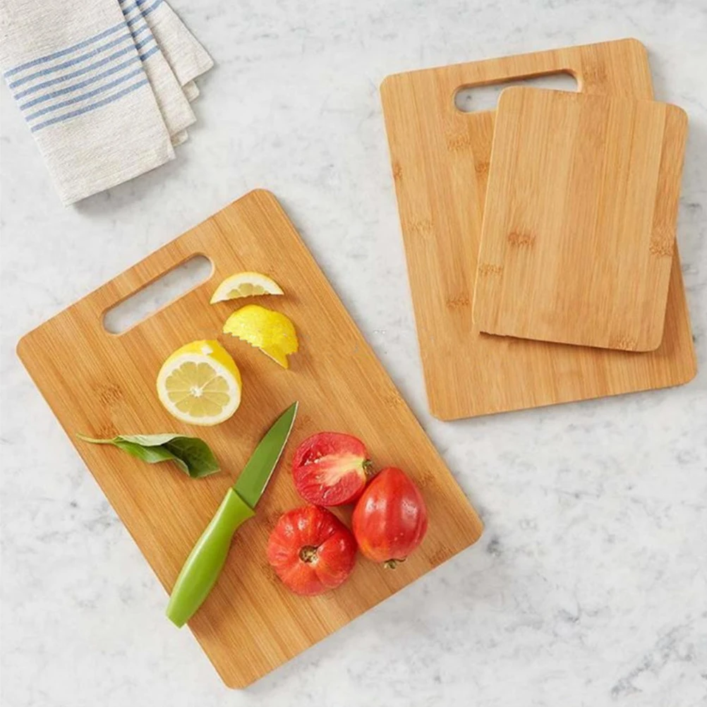 

Бамбуковая разделочная доска, небьющийся кухонный инструмент, маленькие доски для фруктов, овощей, мяса, разделочная, бытовая, практичная, долговечная, легкая