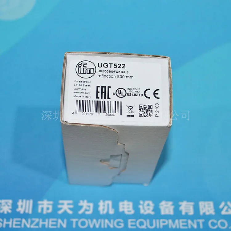 【 Original/one-year Warranty 】 German IFM Yifumen UGT522 Ultrasonic Sensor