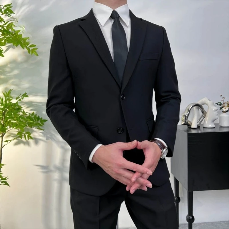 Brand Men Suits Formal Business Suit for Men Wedding Groom Tuxedo Office Work Interview Custom Blazer