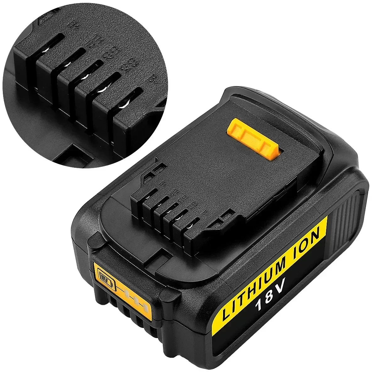 Batería Para herramienta eléctrica Dewalt, 100% Original, 12000mAh, 20V, DCB206, DCB205, DCB204-2